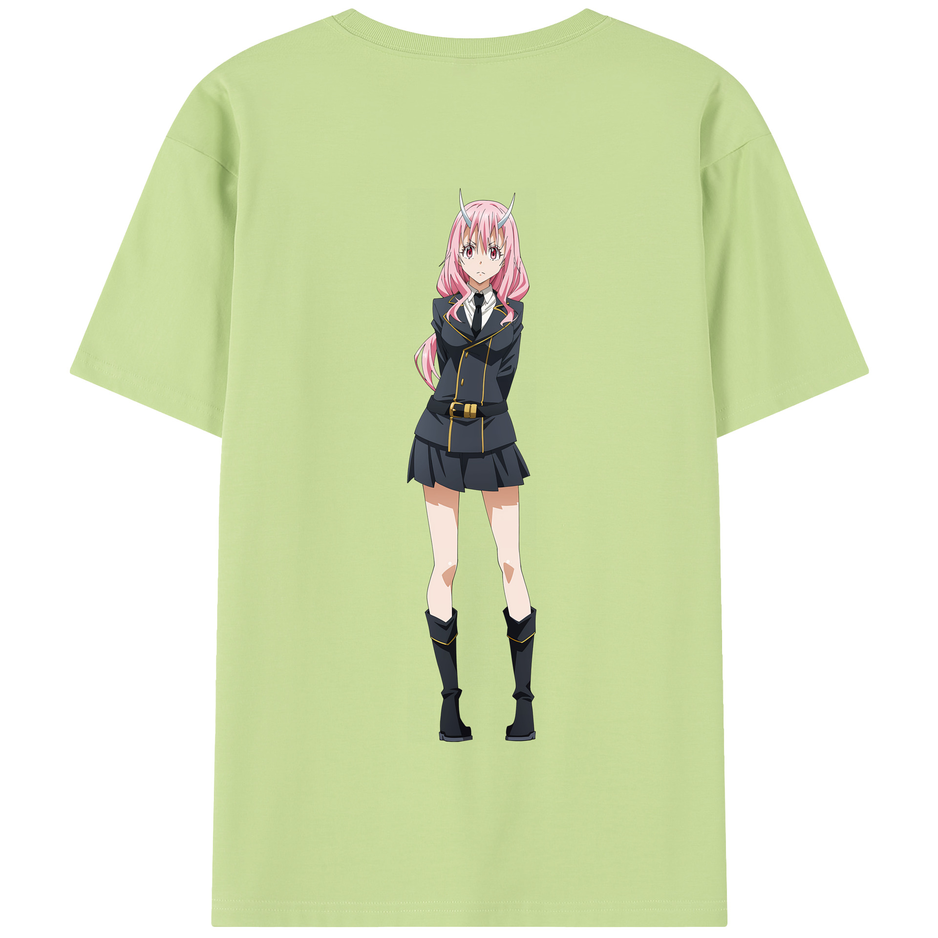 （画像用） 転スラ Regarding Reincarnated to Slime 綿100％半袖Tシャツ（背面プリント）